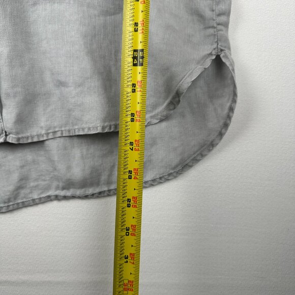 James Perse Linen Button Down Shirt Lightweight Beach Resort - Picture 5 of 7